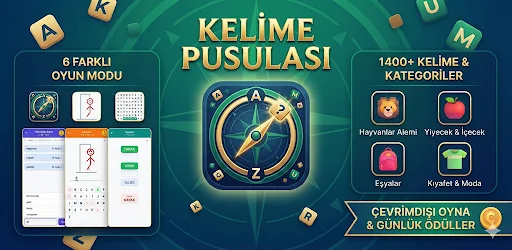 Kelime Pusulası oyun modları